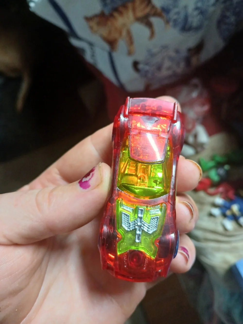 Hot Wheels Nerve Hammer from the X-Raycers series.